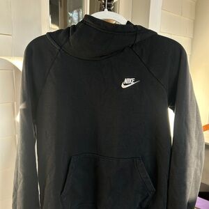 Niketech Black Pullover Hoodie